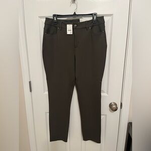 Cato Dark Olive Skinny pants